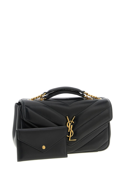 'Loulou' small shoulder bag Black