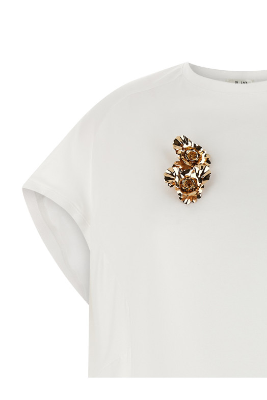 Double pin t-shirt White