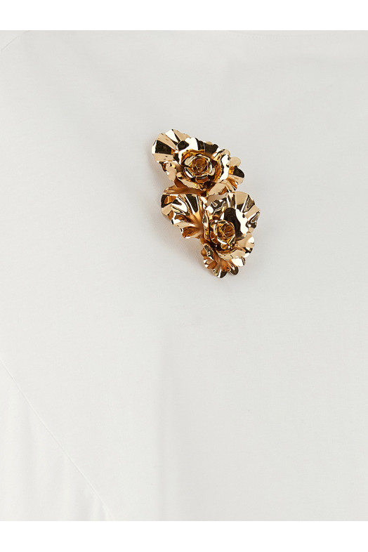 Double pin t-shirt White