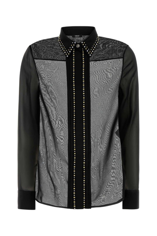 INFORMAL SHIRT RESPONSIBLE SILK GEORGETTE VERSACE (10223931A12303)