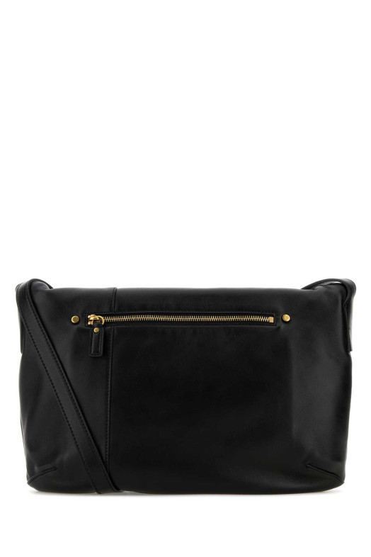 Black nappa leather crossbody bag VERSACE (10243801A17449)
