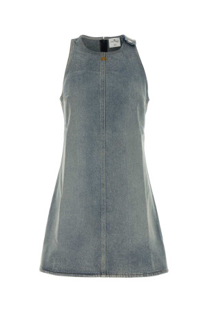 Denim mini dress COURREGES (126DRO791DE0058)