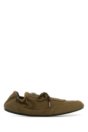 Army green canvas Collapse sneakers PRADA (1E459OF005M8M)