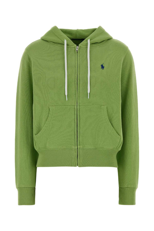 Green cotton blend sweatshirt Gray POLO RALPH LAUREN (211971693)