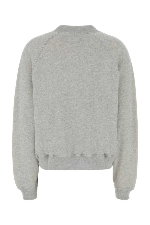 Melange grey cotton sweatshirt POLO RALPH LAUREN (211A96185)