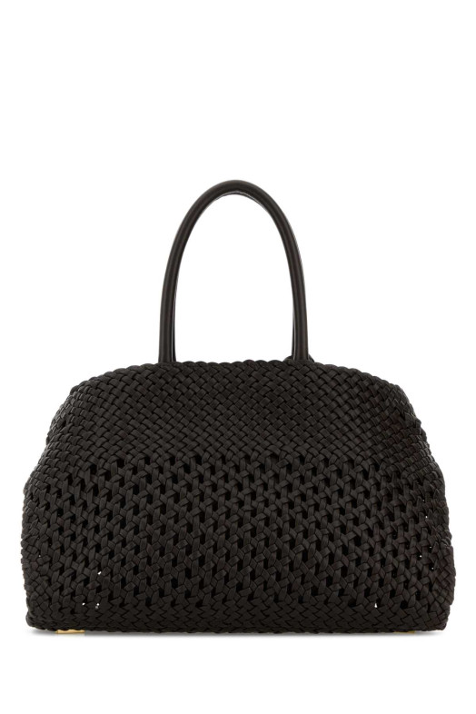 Dark brown leather Hug handbag Brown SALVATORE FERRAGAMO (21A474789996)