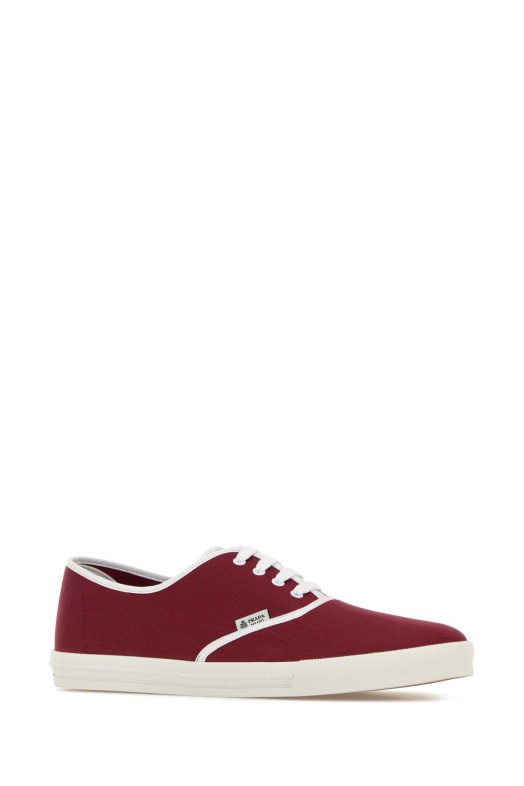 Tiziano red canvas sneakers PRADA (2EE467FG0003LKE)