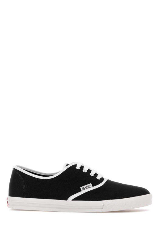 Black canvas sneakers PRADA (2EE467FG0003LKE)
