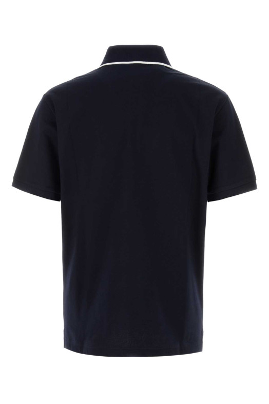 Midnight blue stretch piquet polo shirt GUCCI (806250XJHH6)