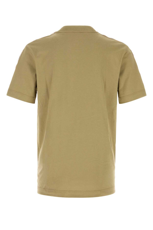 Khaki cotton t-shirt BURBERRY (8123273)