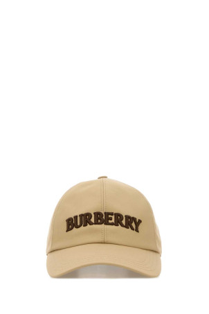 Beige gabardine baseball cap BURBERRY (8124433)