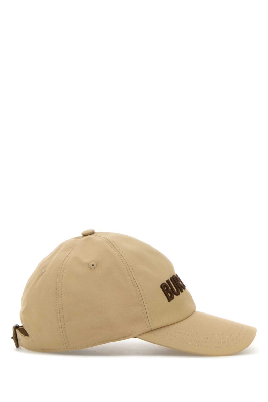 Beige gabardine baseball cap BURBERRY (8124433)