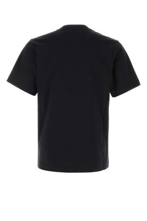 Black cotton t-shirt Black BURBERRY (8126557)