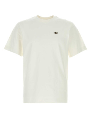 White cotton t-shirt BURBERRY (8126558)