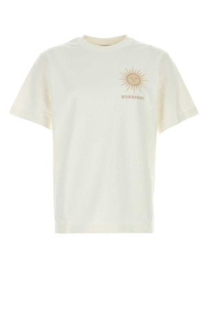 White cotton t-shirt BURBERRY (8126564)