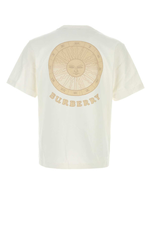 White cotton t-shirt BURBERRY (8126564)
