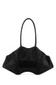 Black leather Manta shoulder bag Black ALEXANDER MCQUEEN (8559971VDB1)