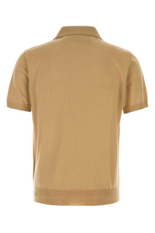 Camel wool polo shirt VALENTINO GARAVANI (8V0KP04VBH9)