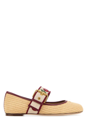 Raffia Bribri ballerinas VALENTINO GARAVANI (8W2S0NV3QKR)