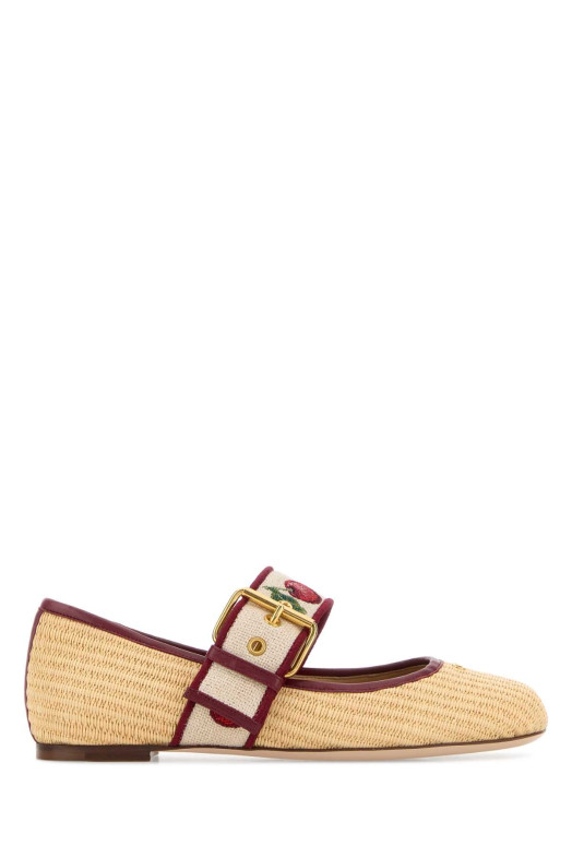 Raffia Bribri ballerinas VALENTINO GARAVANI (8W2S0NV3QKR)