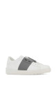 White leather Open sneakers with grey band VALENTINO GARAVANI (8Y0S0830BLU)