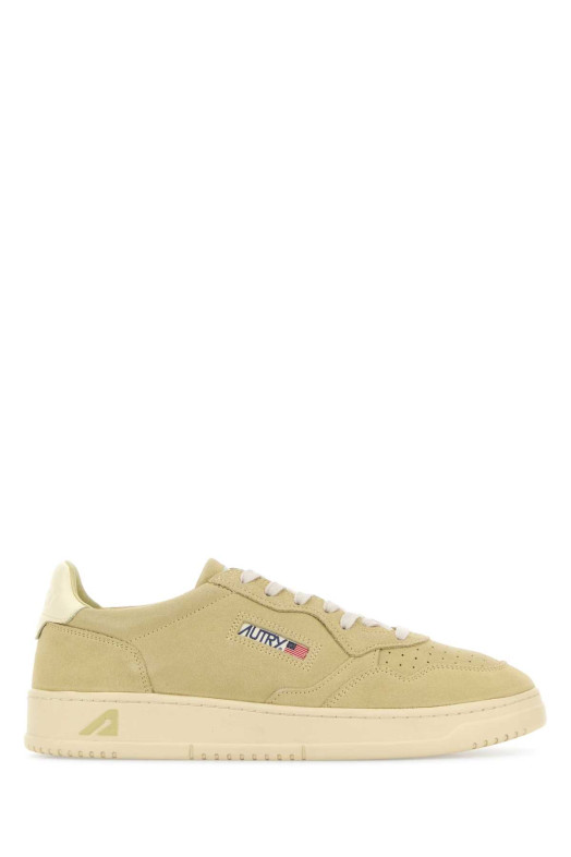 Pistachio green suede Medalist sneakers AUTRY (AULM)