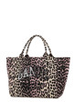 Printed canvas Trapeze shopping bag GANNI (B2110040)