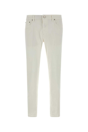 White stretch denim jeans PT TORINO (C5TP05B0OA14T0)