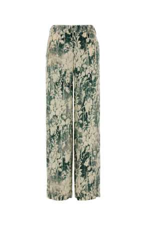 Printed satin Lorenza wide-leg pant PT TORINO (CDVSLRZ00STDER21)