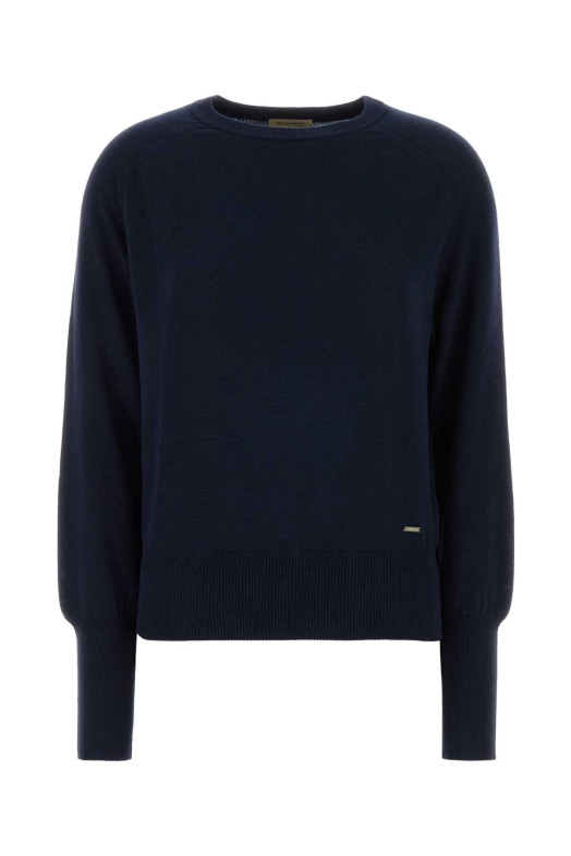 Dark blue cotton and modal sweater WOOLRICH (CFWWKN2037FRUF5037)