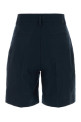 Navy blue lyocell blend bermuda shorts WOOLRICH (CFWWSH2005FRUT3043)