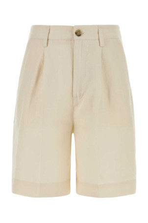 Ivory lyocell blend bermuda shorts WOOLRICH (CFWWSH2005FRUT3043)