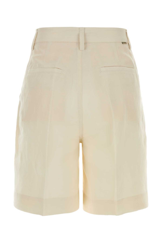 Ivory lyocell blend bermuda shorts WOOLRICH (CFWWSH2005FRUT3043)