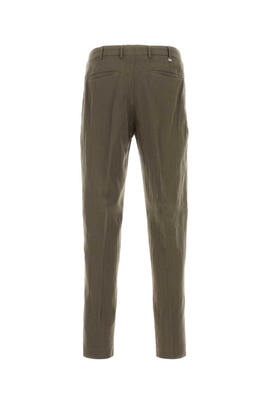 Dove grey lyocell blend pant PT TORINO (CORTZ1Z00FWDSD61)