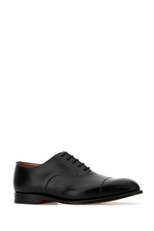 Black leather Consul lace-up shoes Black CHURCH'S (EEB353FG000009WF)