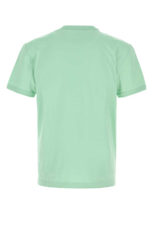 Mint green cotton t-shirt DOLCE & GABBANA (G8PV1ZG7P3N)