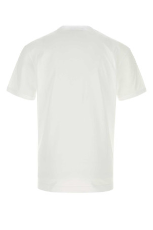 White cotton t-shirt Multicolor DOLCE & GABBANA (G8PV1ZG7P3N)