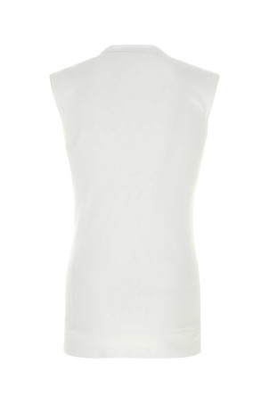 White cotton tank top Multicolor DOLCE & GABBANA (G8TO9TFU7AV)