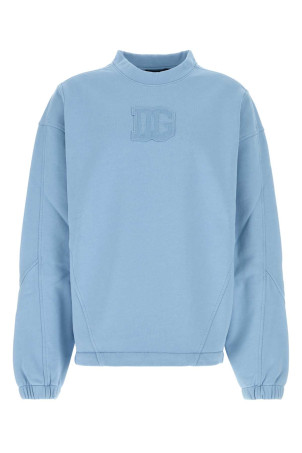 Azzurro cotton sweatshirt DOLCE & GABBANA (G9CCXZG7P0W)