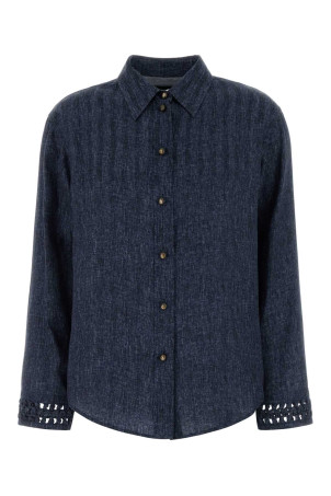 Printed silk shirt GIORGIO ARMANI (GW003064TE20175)