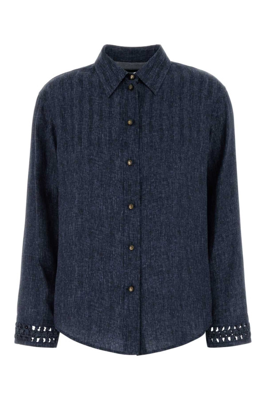 Printed silk shirt GIORGIO ARMANI (GW003064TE20175)