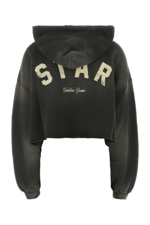 Slate cotton sweatshirt GOLDEN GOOSE DELUXE BRAND (GWP02699P002513)