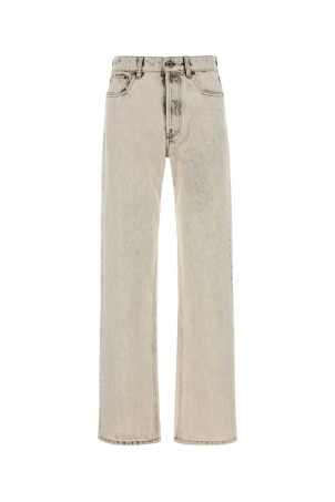 Ivory denim jeans Black MIU MIU (GWP591SOOO183T)