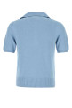 Light blue cotton blend polo shirt DOLCE & GABBANA (GXZBHZJGMGX)