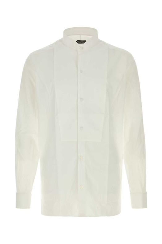 White cotton shirt TOM FORD (HECS01C0023)