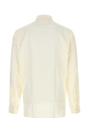 Ivory twill shirt TOM FORD (HRVF01S0275)