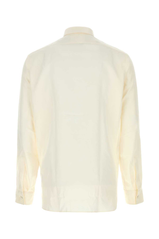 Ivory twill shirt TOM FORD (HRVF01S0275)