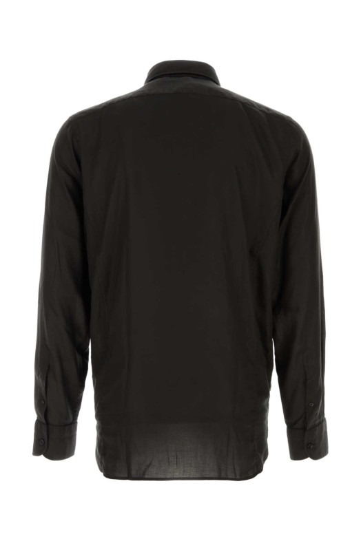 Black lyocell shirt TOM FORD (HSO002FMT058)