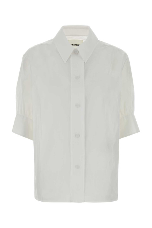 White cotton shirt White JIL SANDER (J01DL0162J45326)