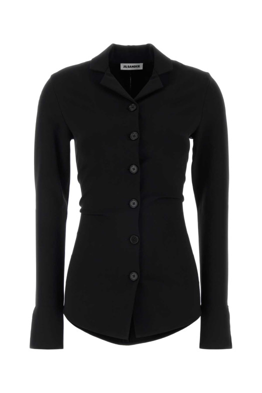 Black jersey shirt JIL SANDER (J03DL0225J20357)